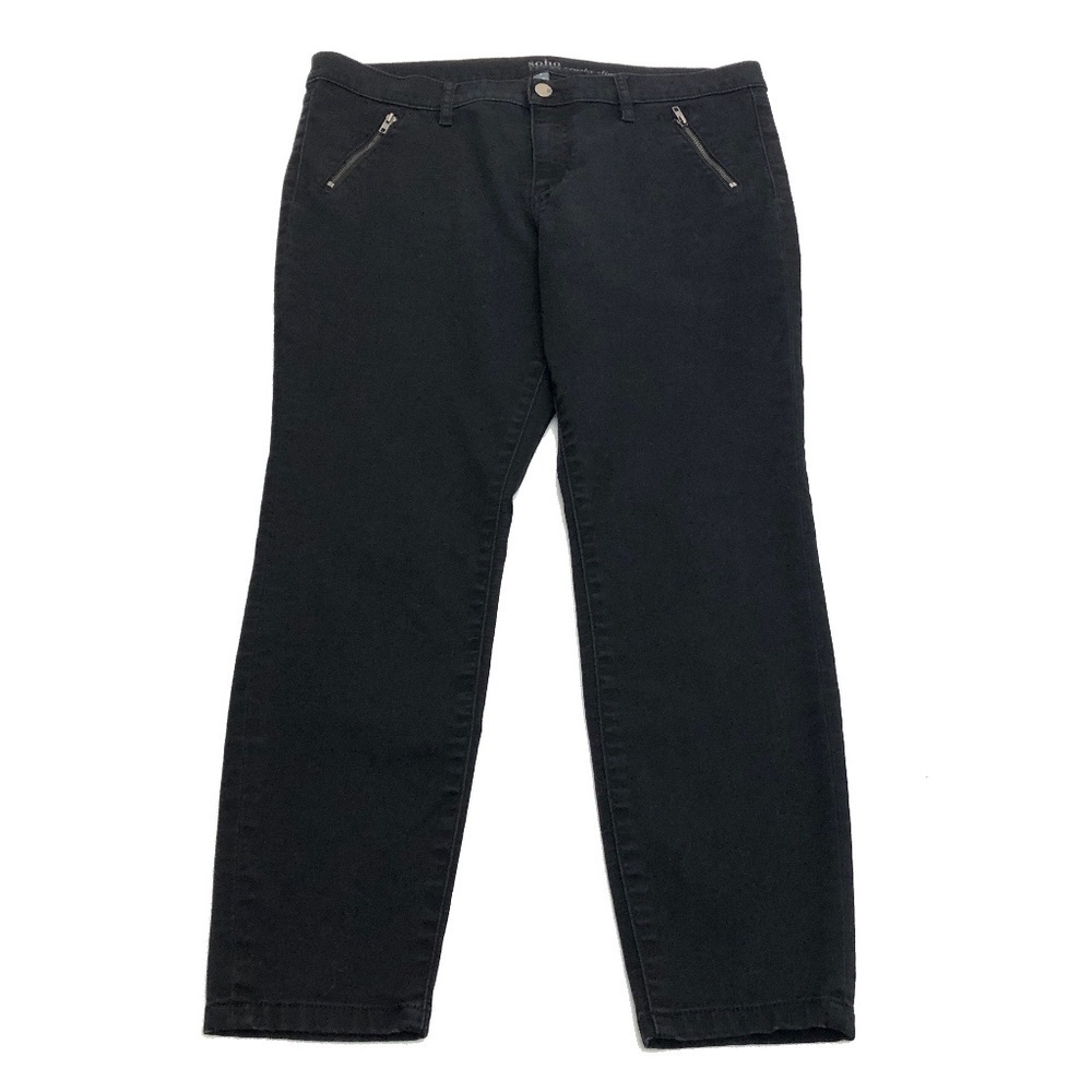 Soho NYC Crosby Slim Leg Zipper Front‎ Pockets 14